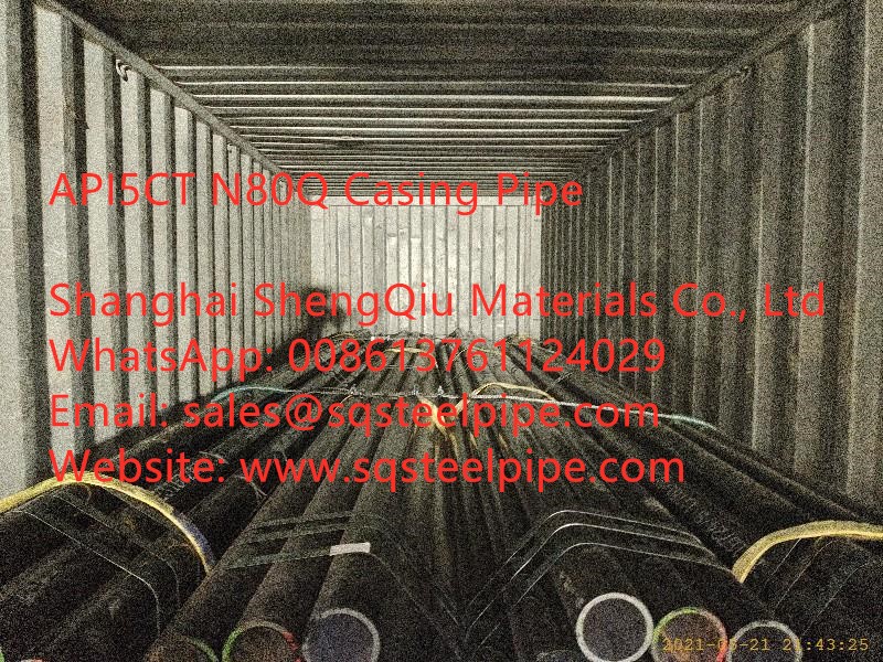 API 5CT N80Q Seamless Casing Pipe