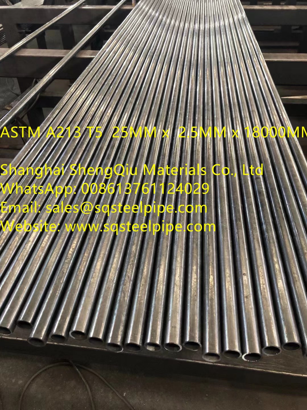 ASTM A213 Gr.T5 Seamless Steel Tubes