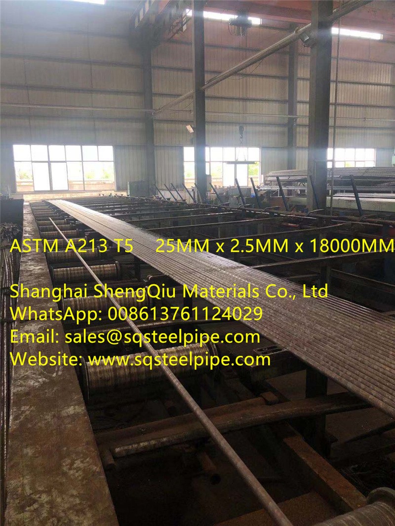 ASTM A213 Gr.T5 Seamless Steel Tubes
