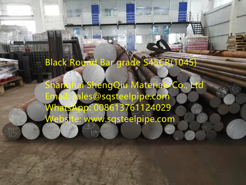 Black Steel Round Bar