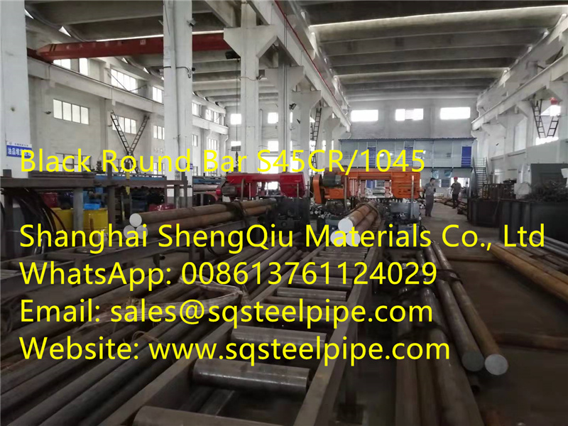 Black Steel Round Bar
