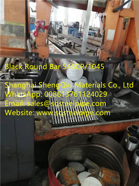 Black Steel Round Bar
