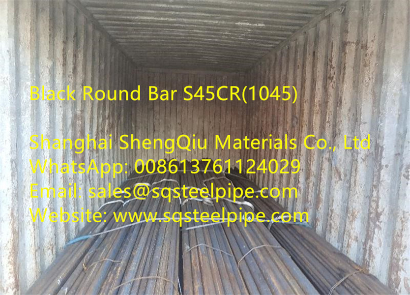 Black Round Bar S45CR