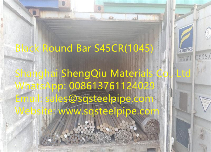 Black Round Bar S45CR
