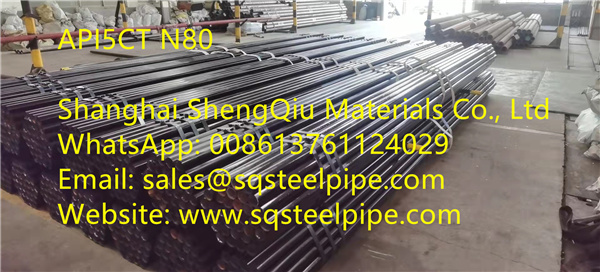 API 5CT N80 Seamless Carbon Steel Pipes