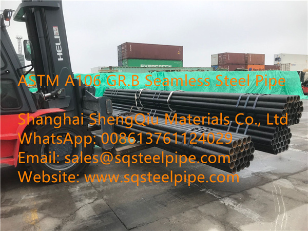 ASTM A106 Gr. B Hot Rolled Seamless Steel Pipe