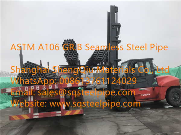 ASTM A106 Gr. B Hot Rolled Seamless Steel Pipe